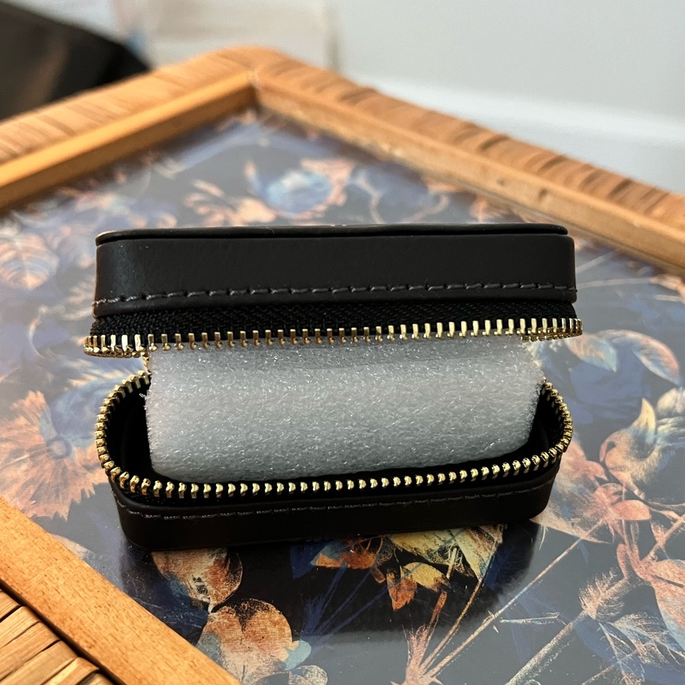 Tom Ford Black Leather Accessory Case - Picture 3 of 4
